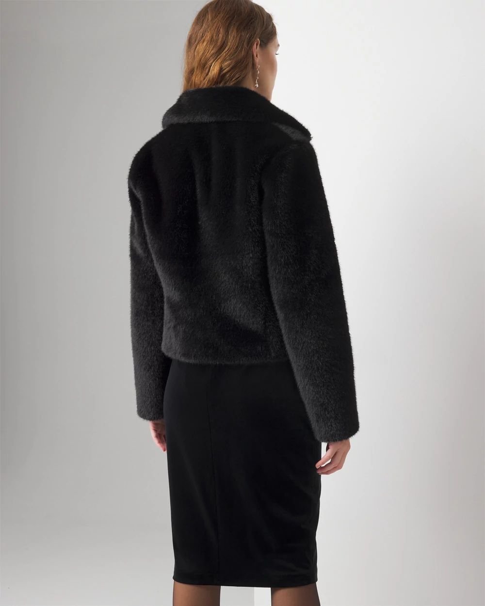 Faux Fur Coat White House Black Market